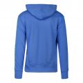 Mens Hydrangea Blue Logo Tape Hoodie 103442 by Versace Jeans Couture from Hurleys