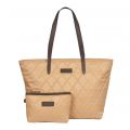 Womens Hessian Witford Quilted Tote Bag 97040 by Barbour from Hurleys