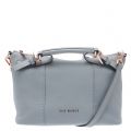 Womens Mid Grey Salbett Bridle Handle Small Tote Bag 26136 by Ted Baker from Hurleys