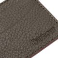 Mens Dark Brown Grain Leather Card Holder 47494 by Barbour from Hurleys