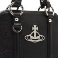Womens Black Jordan Leather Small Handbag 91074 by Vivienne Westwood from Hurleys