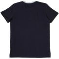 Boys Indigo Small Logo Crew S/s Tee Shirt (10yr+)