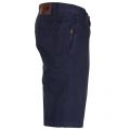 Mens Dark Blue Wash Schino Regular Fit Shorts 6362 by BOSS Orange from Hurleys