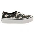 Kids Blue Graphite Authentic Vintage Floral Trainers (10-3) 22996 by Vans from Hurleys