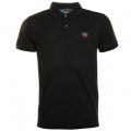 Mens Black Shark Fit S/S Polo Shirt 42291 by Paul And Shark from Hurleys