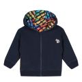 Baby Navy Vebra Reversible Hooded Sweat Top 45939 by Paul Smith Junior from Hurleys