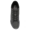 Mens Black Twin Serve Trainers 106814 by Lacoste from Hurleys