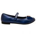Girls Blue Linda Shoes (26-35)