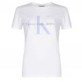 Womens Bright White Tanya-44 S/s T Shirt 27908 by Calvin Klein from Hurleys