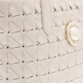 Womens Cream Woven Dome Shopper Bag 21797 by Versace Jeans from Hurleys