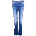 Womens Blue Wash Rose Skinny Fit Jeans 67715 by Replay from Hurleys