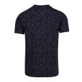 Mens Marine 3D Lettering S/s T Shirt 87241 by Emporio Armani Bodywear from Hurleys