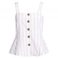 Womens White Multi Ellewood Stripe Cami Top 106289 by Barbour from Hurleys