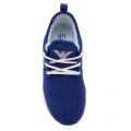 Boys Blue Logo Run Trainers (28-40) 38099 by EA7 from Hurleys