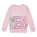 Junior Bubble Pink Guillema Sweat Top 45811 by Kenzo from Hurleys