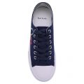 Womens Navy Kinsey Heart Canvas Trainers 109808 by PS Paul Smith from Hurleys