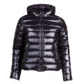 Womens Black Spoutnic Shiny Padded Jacket 32191 by Pyrenex from Hurleys