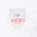 Baby White/Pink Core Tiger S/s T Shirt 102582 by Kenzo from Hurleys