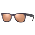 Top Grey On Copper RB2140 Wayfarer Pixel Sunglasses 54357 by Ray-Ban from Hurleys