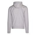 Athleisure Mens Light Grey Saggy Logo Hooded Zip Sweat Jacket 36869 by BOSS from Hurleys