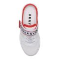 Girls White Slip On Trainers 101673 by DKNY from Hurleys