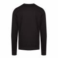 Athleisure Mens Black/Gold Salbo Crew Sweat Top 45174 by BOSS from Hurleys