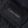 Mens Black Crinkle Nylon Gilet 96063 by Calvin Klein from Hurleys