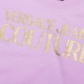 Womens Light Pink Gold Logo Foil Slim Fit S/s T Shirt 84627 by Versace Jeans Couture from Hurleys