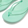 Womens Sea Foam Green Iqushion Transparent Flip Flops 109801 by FitFlop from Hurleys