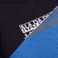 Kids Blue Marine Baky Branded Crew Sweat Top 50341 by Napapijri from Hurleys