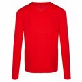 Casual Mens Red Kwesvirow V Neck Knitted Jumper 36968 by BOSS from Hurleys