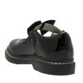 Girls Black Patent Audrey Bow Shoes (26-38) 44947 by Lelli Kelly from Hurleys