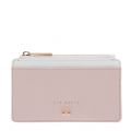 Womens Light Pink Lori Zip Card Purse 25780 by Ted Baker from Hurleys
