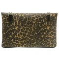 Anglomania Womens Green Leopard Envelope Clutch Bag 15918 by Vivienne Westwood from Hurleys