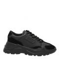 Mens Black Branded Chunky Speed Trainers 51159 by Versace Jeans Couture from Hurleys