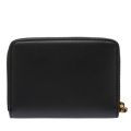 Womens Black Smooth Zip Around Wallet 53238 by Love Moschino from Hurleys