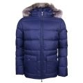 Mens Amiral Authentic Fur Hooded Jacket 13933 by Pyrenex from Hurleys