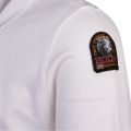 Mens White Patch Arm S/s Polo Shirt 53920 by Parajumpers from Hurleys