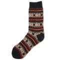 Lifestyle Womens Olive Beckley Fairisle Wool Socks 27166 by Barbour from Hurleys