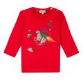 Baby Red Seb L/s T Shirt 32610 by Paul Smith Junior from Hurleys