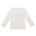 Girls Natural Chic L/s T Shirt 29847 by Mayoral from Hurleys