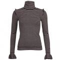 Casual Womens Beige & Black Ilannah Knitted Jumper 19223 by BOSS from Hurleys
