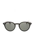 Black RB2180 Round Frame Sunglasses 28001 by Ray-Ban from Hurleys