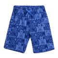Boys Blue Toy Printed Sweat Shorts 90627 by Moschino from Hurleys