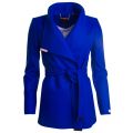 Womens Bright Blue Keyla Short Wrap Coat 14112 by Ted Baker from Hurleys