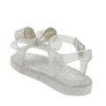 Baby Silver Bow Jelly Sandals (22-27) 58728 by Lelli Kelly from Hurleys