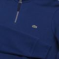 Mens Inkwell Branded Half Zip Sweat Top 31032 by Lacoste from Hurleys
