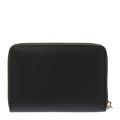 Womens Black Saffiano Small Zip Around Purse 41349 by Love Moschino from Hurleys