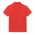 Boys Energy Red Classic Pique S/s Polo Shirt 59356 by Lacoste from Hurleys