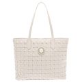 Womens Cream Woven Dome Shopper Bag 21795 by Versace Jeans from Hurleys